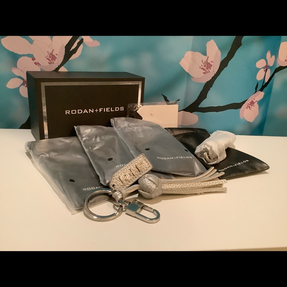 Rodan Fields Consultant Purse Fob Keychain Bundle